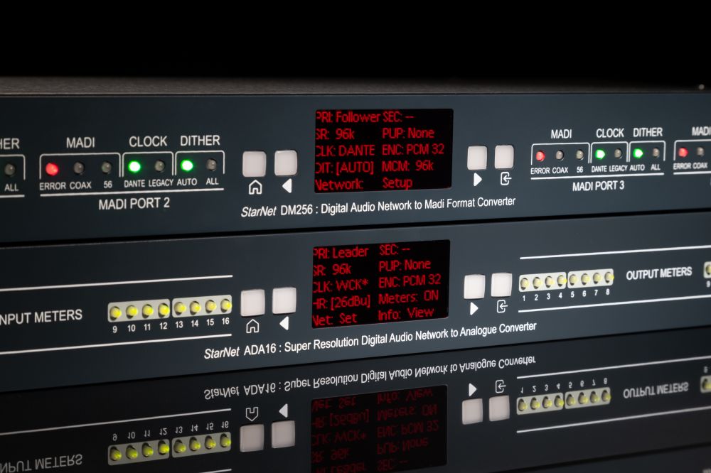 AMS NEVE StarNet DM256 數(shù)模/模數(shù)轉換器