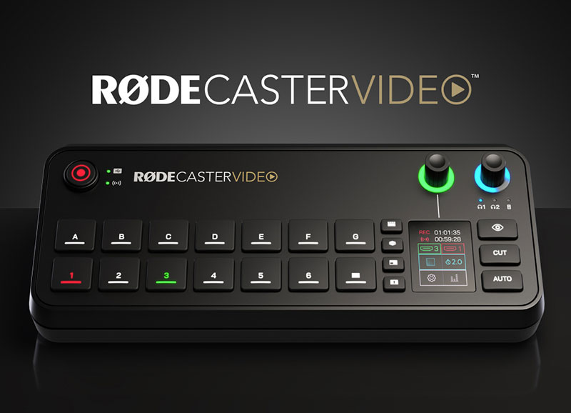 Rode RODECaster Video 專(zhuān)業(yè)音視頻工作臺(tái)