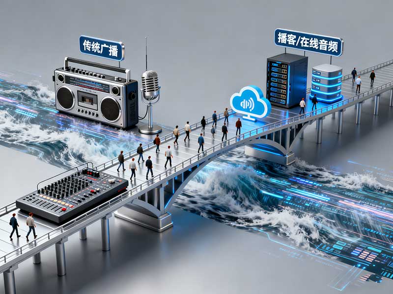 破局與立新:廣播行業(yè)如何應對播客與在線音頻的強勢競爭