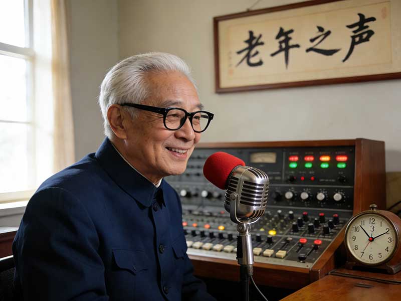 聲音暖巢：老年電臺(tái)如何編織銀發(fā)族的精神陪伴網(wǎng)