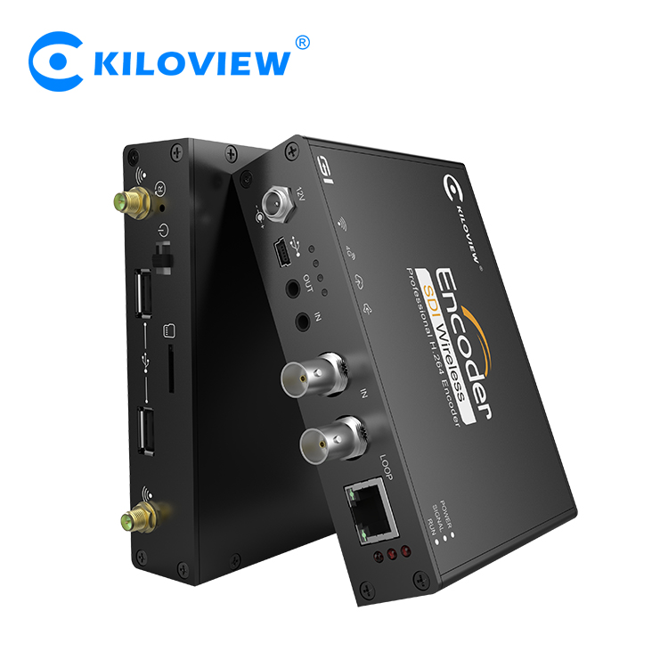 KILOVIEW G1 SDI無線編碼器 支持外置4G無線WIFI 多場合應用